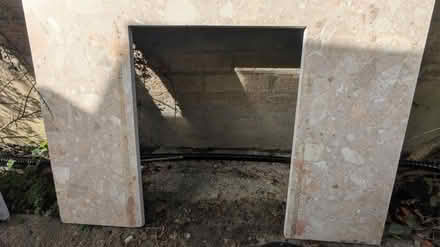 Photo of free Fireplace stone incert surround (OX25 Steeple Aston) #2