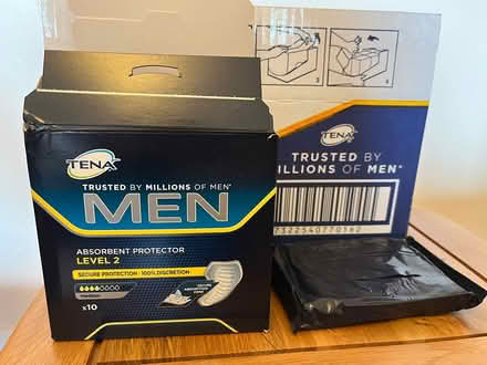 Photo of free Men’s incontinence pads (CH2 Newton) #1