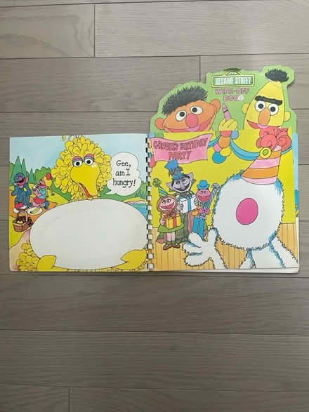 Photo of free Vintage Sesame Street activity book (Kennedy/16th in Markham) #2