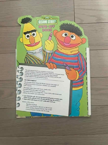 Photo of free Vintage Sesame Street activity book (Kennedy/16th in Markham) #3