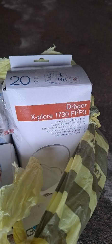 Photo of free Face masks FFP3 type (Kendal LA9) #2