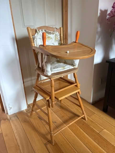 Photo of free MotherCare high chair and table (Sawbridgeworth) #2