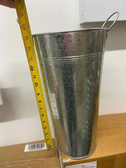 Photo of free Galvanized florist buckets (Ramsey NJ) #1