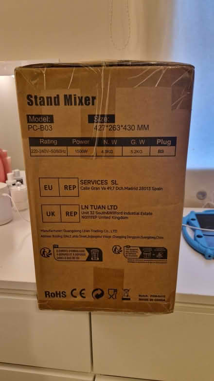 Photo of free Kitchen Stand Mixer (Fairford Leys HP19) #3
