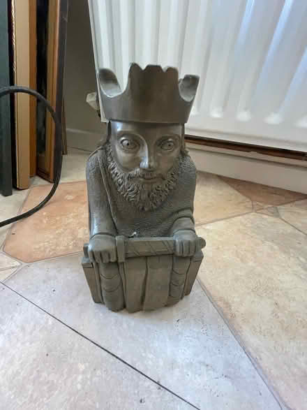 Photo of free Large lewis chess king and queen, reproduction by Past Times (Wombourne WV5) #1