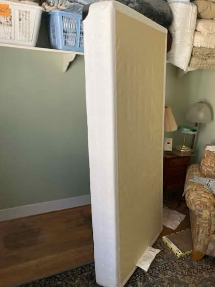 Photo of free Elongated twin box spring (Winsted) #2