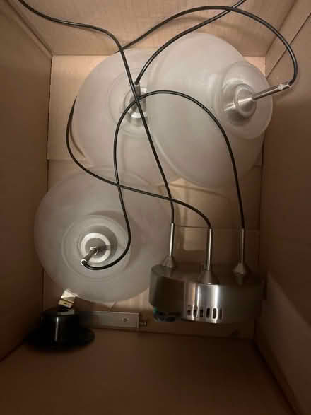 Photo of free Triple ceiling light fitting (Chargrove GL53) #2