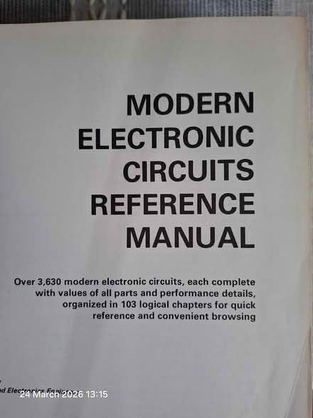 Photo of free Electronics Reference Manual (Sunbury on Thames) #2
