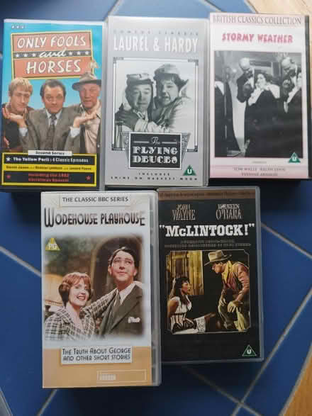 Photo of free 5 entertainment video tapes (Cookridge, LS16) #1