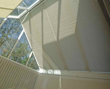 Photo of free Set of honeycomb style pleated conservatory blinds (Daws Hill HP11) #1