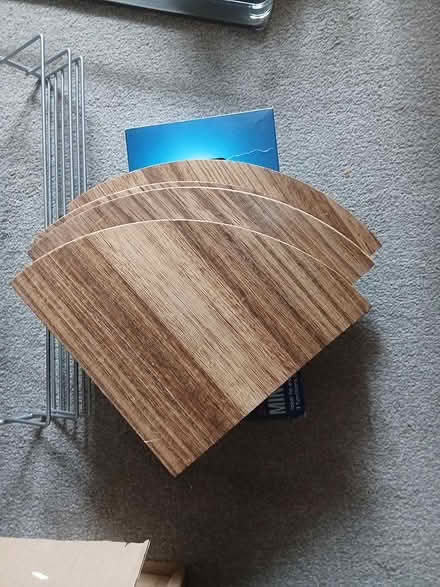 Photo of free Corner shelves (Hp2 6bg grovehill) #1