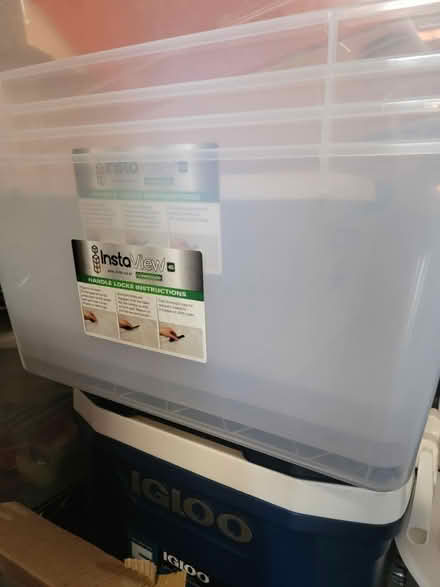 Photo of free 5 or 6 storage tubs (North Boulder) #1