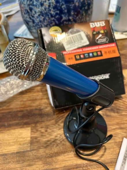 Photo of free Microphone with jack point (Chiswick W4) #1