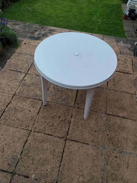 Photo of free circular patio table (Buckhurst Hill IG9) #1