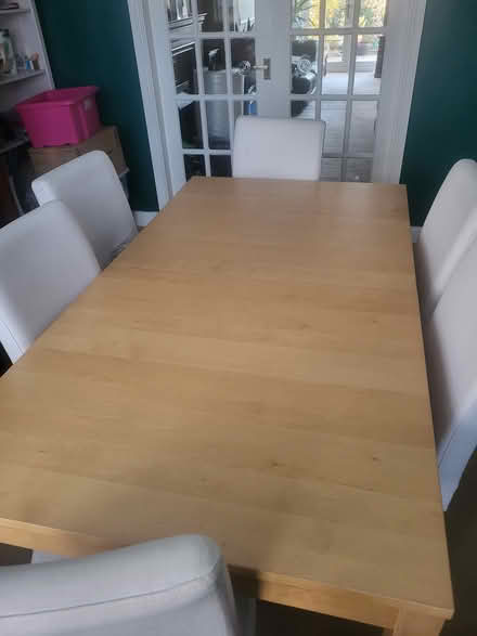 Photo of free Dining table and 6 chairs (Tamworth) #1