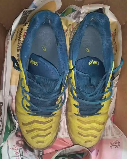 Photo of free 2 x ASICS Trainers (UK Size 12) (City centre S1) #4