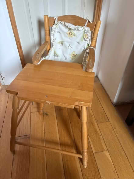 Photo of free MotherCare high chair and table (Sawbridgeworth) #1