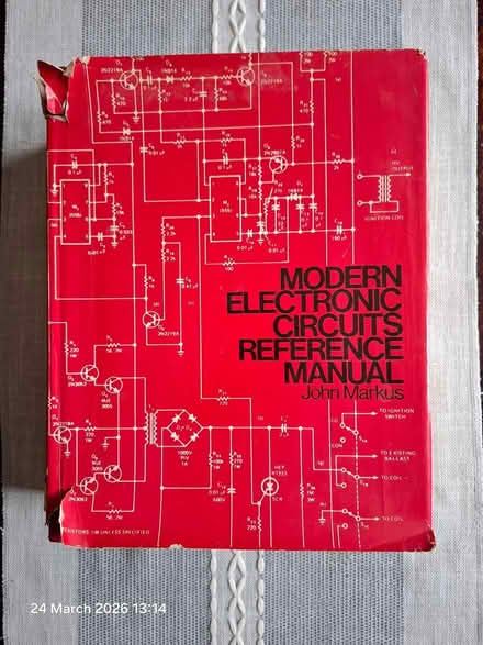 Photo of free Electronics Reference Manual (Sunbury on Thames) #1