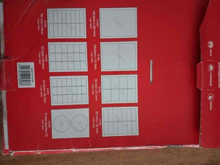 Photo of free Multi purpose labels (Bare LA4) #2