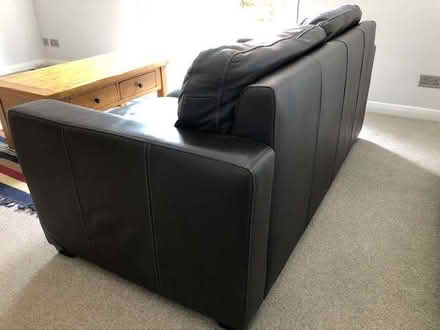 Photo of free Leather sofa bed (Glastonbury BA6) #2