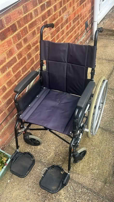 Photo of free Fold up wheelchair (High Town LU2) #2