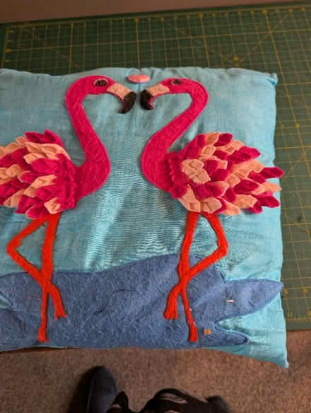 Photo of free Flamingo cushion (Newhaven BN9) #1