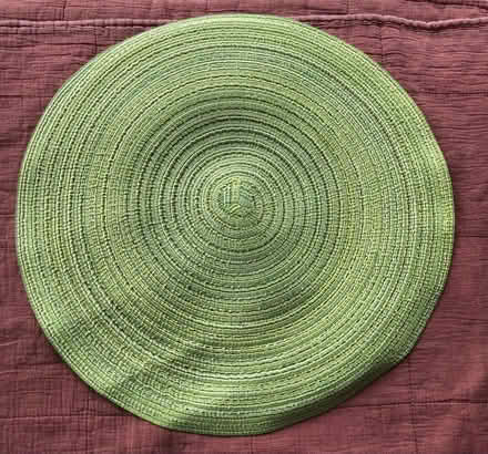 Photo of free 8 Large green placemats unused (L17 Aigburth) #2