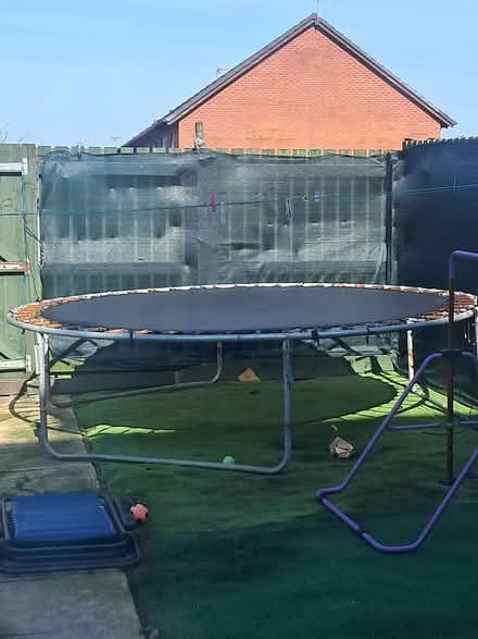 Photo of free Swing set and trampoline base (Fleetwood FY7) #2