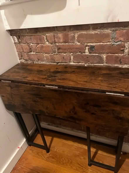 Photo of free Drop Leaf Console Table (Morningside Heights) #4
