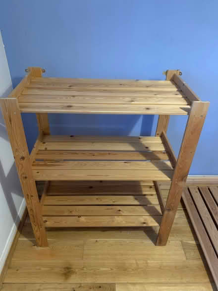 Photo of free Wood shelving unit (Twickenham TW1) #1