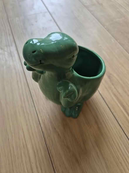 Photo of free Small dinosaur plant pot (Horsham) #1