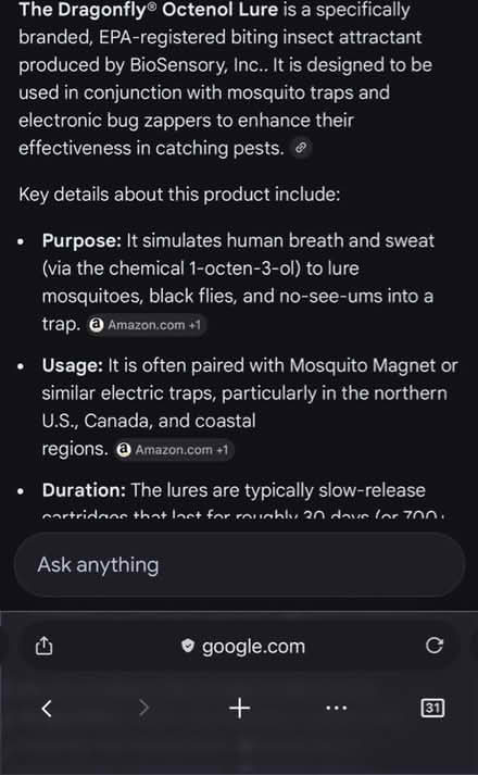 Photo of free Lentek mosquito trap (San Rafael) #4