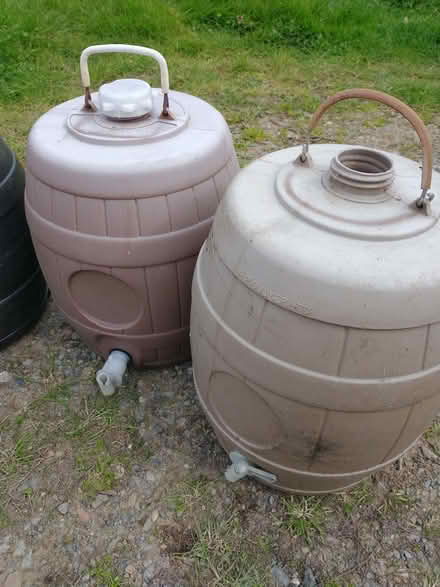 Photo of free 5 plastic barrels for garden use (Castlemorton Common WR13) #3