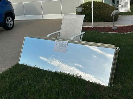 Photo of free Mirrored closet doors (TBGCC San Antonio FL) #1
