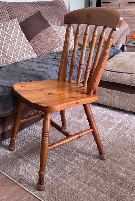 Photo of free Solid wooden spindle chair (Billericay CM12) #1