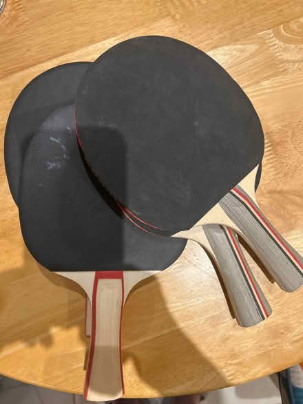 Photo of free Two pairs of pin-pong paddles (Caldecott OX14) #1