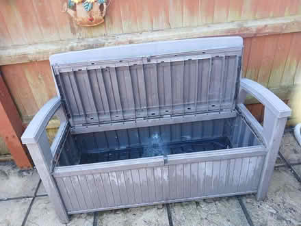 Photo of free Garden benchs with storage (Peterborough stanground) #2