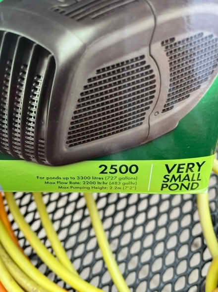 Photo of free Pond pump and filter (Taunton TA1) #1