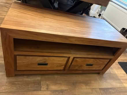 Photo of free Solid Wooden TV Unit with Drawers (Warwick, CV34) #1