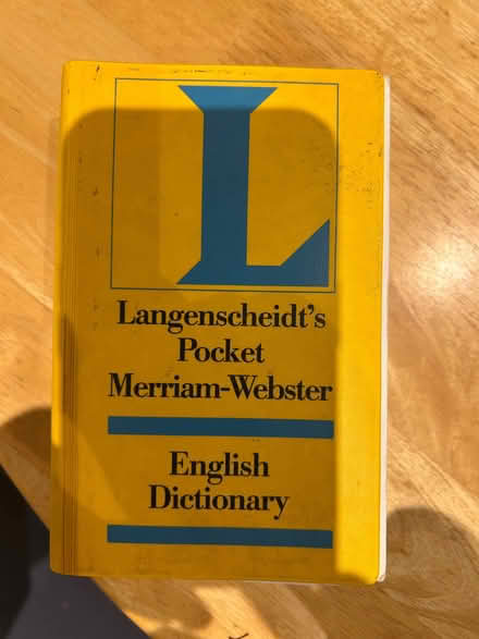 Photo of free English dictionary (Caldecott OX14) #2