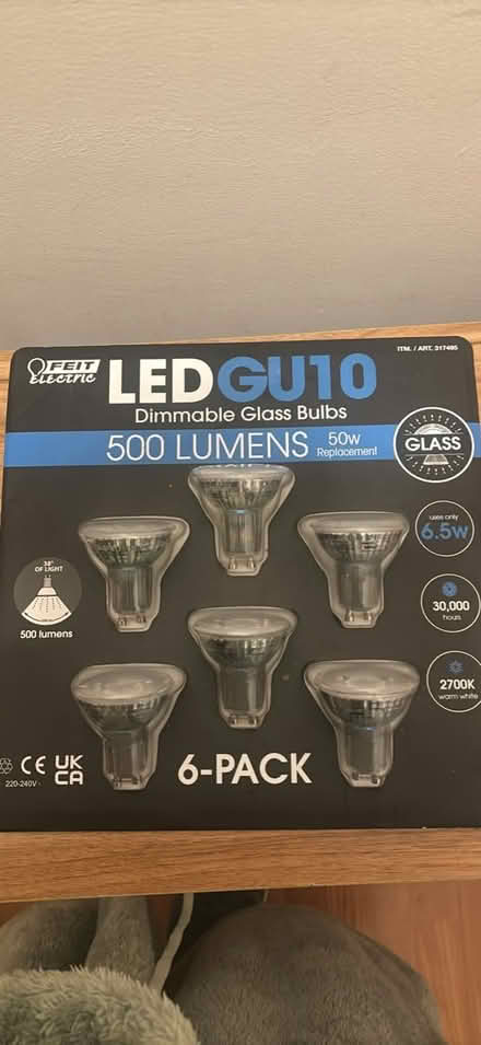 Photo of free Led GU10 dimming bulbs (CH65 4AQ) #1