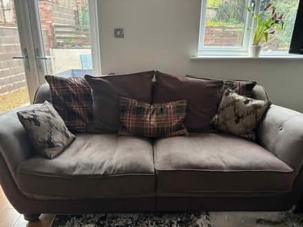 Photo of free Sofa Set With Footstool (Barrow-in-Furness LA13) #1