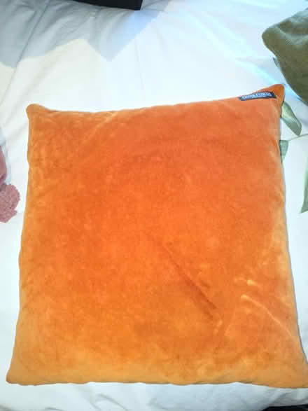 Photo of free Two cushions one by Foxford (Dublin 6w) #1
