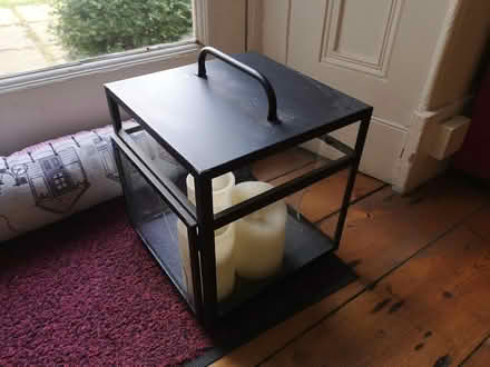 Photo of free Black lantern box (Joppa EH15) #1