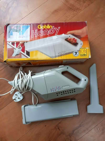 Photo of free Hand-held vacuum cleaner (Woodley RG5) #1