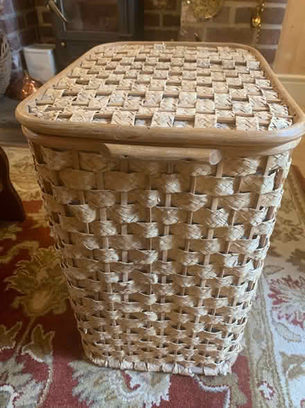 Photo of free Wicker laundry basket (Starkholmes DE4) #1