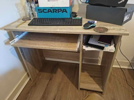 Photo of free Desk with extendable keyboard tray (Acton W3) #1