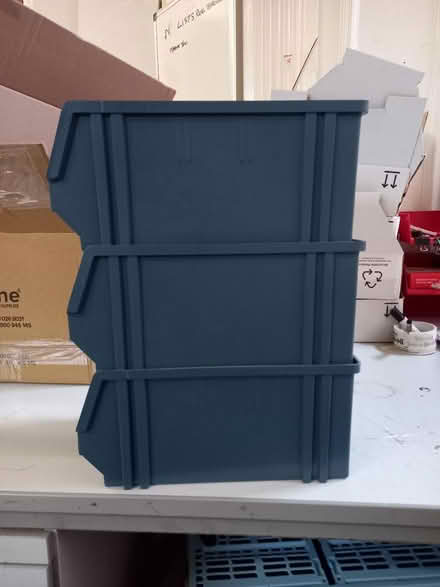 Photo of free Plastic, stackable storage boxes (Chapel Allerton LS7) #2