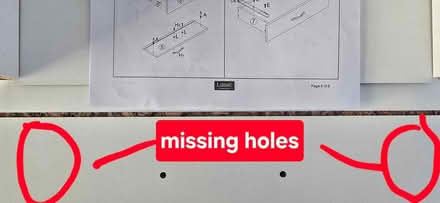 Photo of free 3-drawer bedside unit (Broadway, Fleetwood FY7 8HF) #3