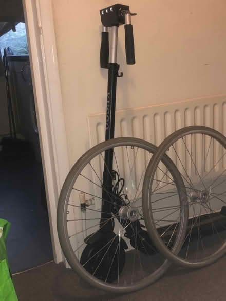Photo of free Wheelchair wheels with solid tires (BN1) #4